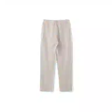 我是大卫 纯色简约垂感阔腿抽绳直筒休闲裤 男女同款