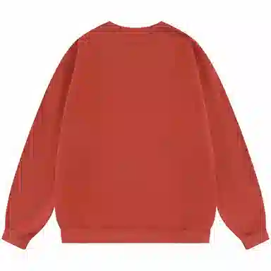 三体 北美舰队系列 基础简约宽松圆领套头长袖卫衣 男女同款