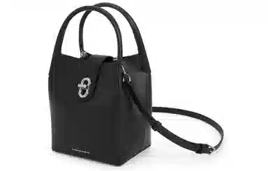 CHARLES&KEITH Noir Oat Bucket Bag