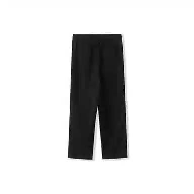 我是大卫 纯色垂坠感拖地破洞设计西装休闲裤 男女同款