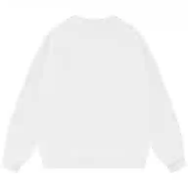 三体 北美舰队系列 基础简约宽松圆领套头长袖卫衣 男女同款