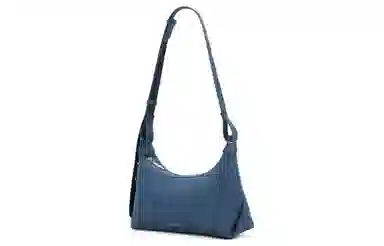Charles & Keith Denim Blue Hobo Bag