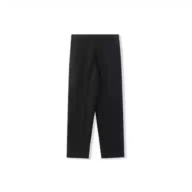 我是大卫 基础纯色垂坠感拖地直筒休闲裤 男女同款