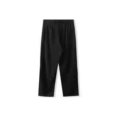 我是大卫 日系弹力慵懒感抽绳直筒阔腿休闲裤 男女同款