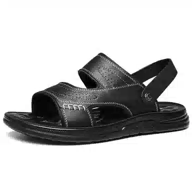 法派 超纤皮 潮流舒适百搭透气轻便 沙滩凉鞋 男款