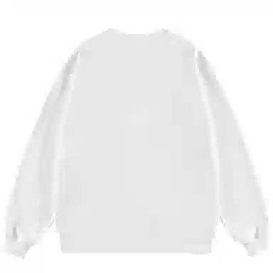 三体 汪淼卡通形象系列 简约基础卡通印花宽松休闲圆领卫衣 男女同款