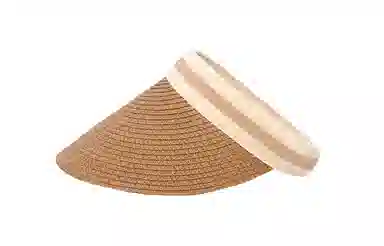 纳兰杜 夏季遮阳旅游沙滩气质空顶帽显脸小防紫外线 织物 防晒帽 女款