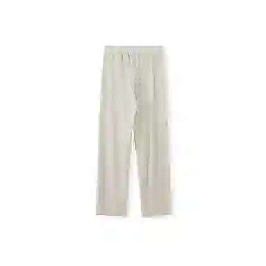 我是大卫 纯色港风拖地垂感直筒中腰休闲裤 男女同款