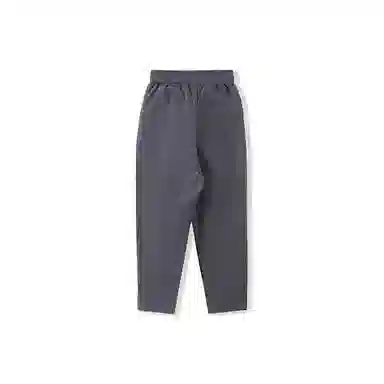 我是大卫 纯色抽绳小脚九分休闲裤 男女同款