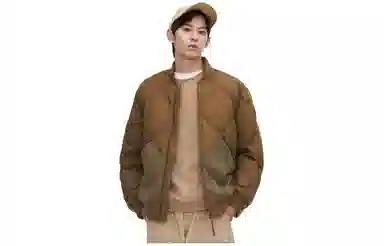 波司登 无帽立领加厚短款羽绒服 男款