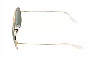 RayBan Aviator Gold Frame Green Lens