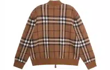 Burberry SS22 Check Print Jacket Brown