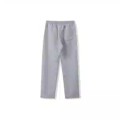 我是大卫 纯色简约保暖加厚阔腿宽松休闲裤 男女同款