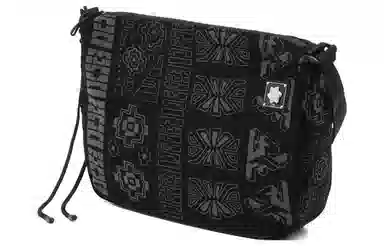 LiNing China Culture Series Black Crossbody Bag
