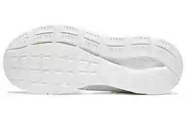 特步 柔软舒适 减震防滑耐磨 低帮 跑步鞋 男款 白灰蓝