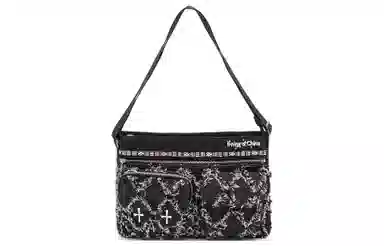 Li-Ning Adjustable Strap Crossbody Bag Black