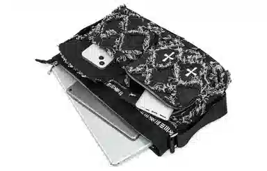 Li-Ning Adjustable Strap Crossbody Bag Black