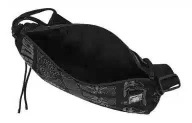 LiNing China Culture Series Black Crossbody Bag