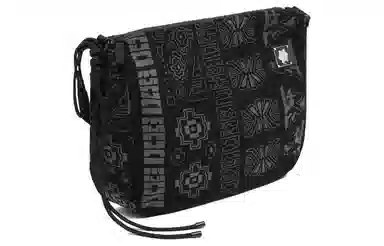 LiNing China Culture Series Black Crossbody Bag