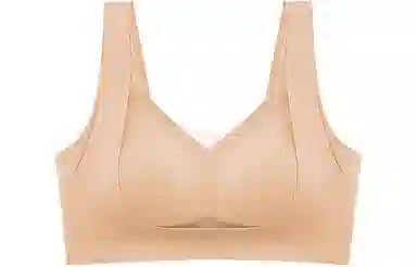 浪莎 内衣聚拢小胸无痕收副乳防下垂新款软支撑防震美背心式文胸 女款