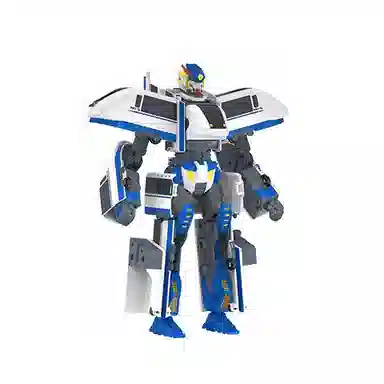 灵动创想 铁博联名 原创设计 列车超人系列 变形 成品模型