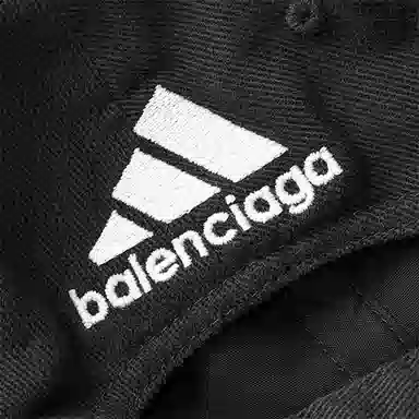 Balenciaga x adidas Baseball Cap Black