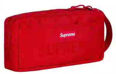 Supreme SS19 Organizer Pouch Red