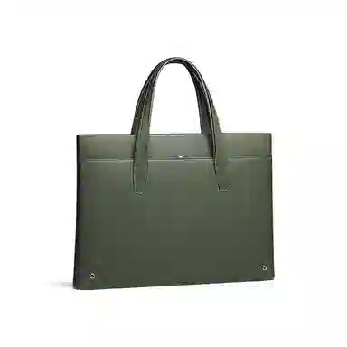 WilliamPOLO Classic Leather Briefcase Medium