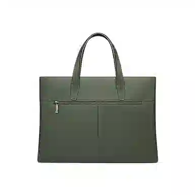 WilliamPOLO Classic Leather Briefcase Medium