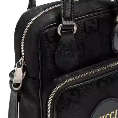 Gucci Off The Grid Nylon Tote Bag Black