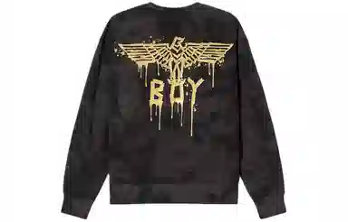 Boy London Eagle Logo Crewneck Sweatshirt Gray