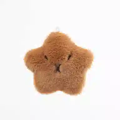 白卷 呆萌动物毛绒汽车钥匙扣挂饰 挂件 男女同款情侣款