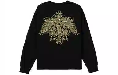 Boy London SS24 Gold Foil Crewneck Sweatshirt