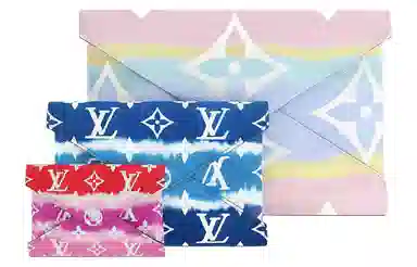 LOUIS VUITTON Escale Pochett Kirigami