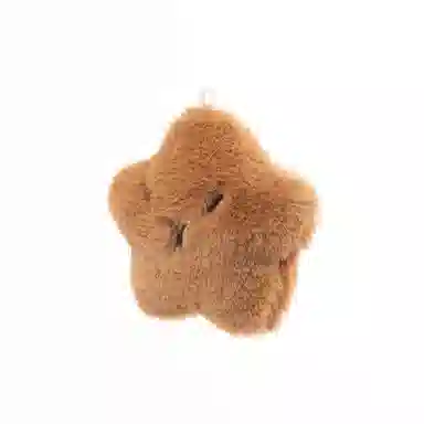 白卷 呆萌动物毛绒汽车钥匙扣挂饰 挂件 男女同款情侣款