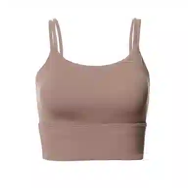 达兹 纯色防震固定胸垫跑步不上滑美背瑜伽健身运动内衣 女款