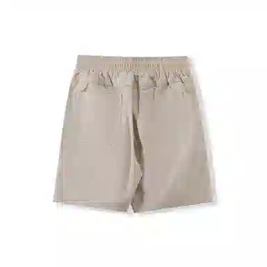 我是大卫 纯色系带百搭高级感休闲短裤 男女同款