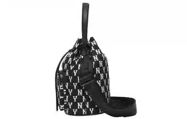 MLB Monogram Bucket Bag Black