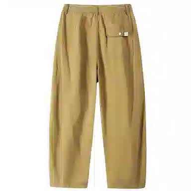 三体 纯色宽松休闲舒适工装裤 男女同款