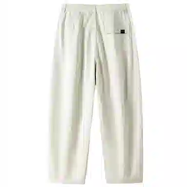 三体 纯色宽松休闲舒适工装裤 男女同款