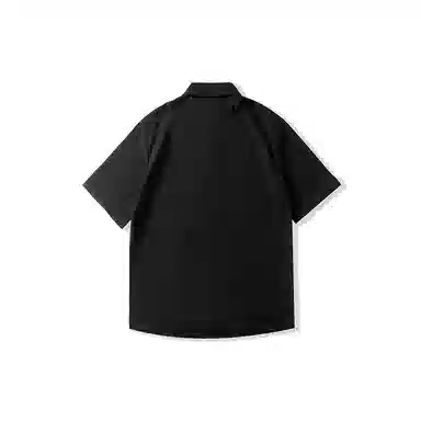 我是大卫 时尚轻薄透气短袖衬衫 男女同款