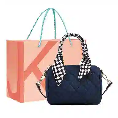 Jane Klain Denim Handbag