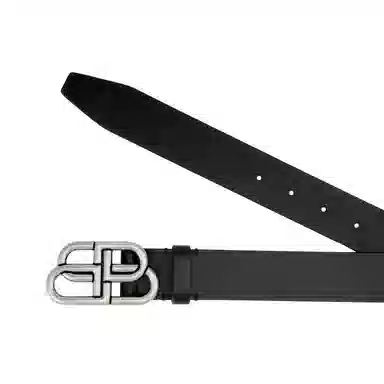 Balenciaga BB Smooth Buckle Belt