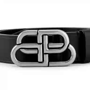 Balenciaga BB Smooth Buckle Belt