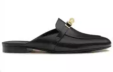 Hermes Oz Mule Black