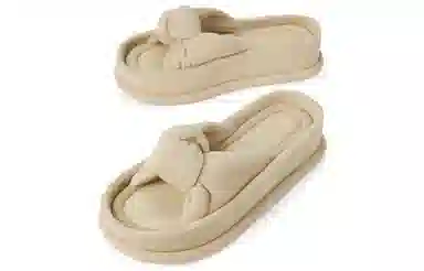 CHARLESKEITH ck PU 3.5cm BLACK TEXTUREDBeigePink