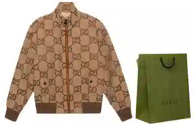 Gucci Logo Canvas Jacket