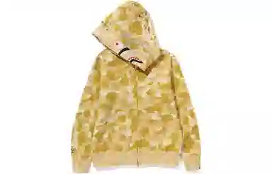 A BATHING APE Color Camo Double Shark Full Zip Hoodie