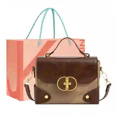 JANE KLAIN Crossbody Bag Black Brown