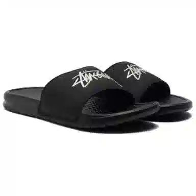 Stussy x Nike Benassi Black